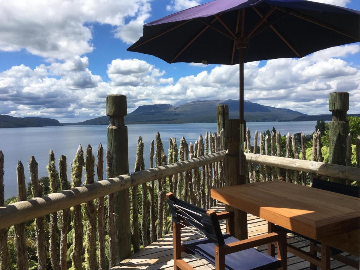 Te Whare -Lake Tarawera Tree-Top Nest Eksteriør bilde