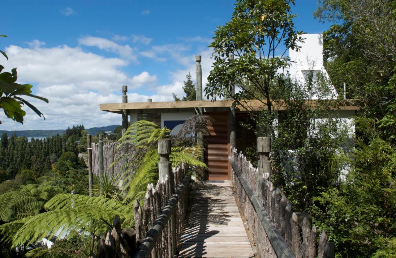 Te Whare -Lake Tarawera Tree-Top Nest Eksteriør bilde