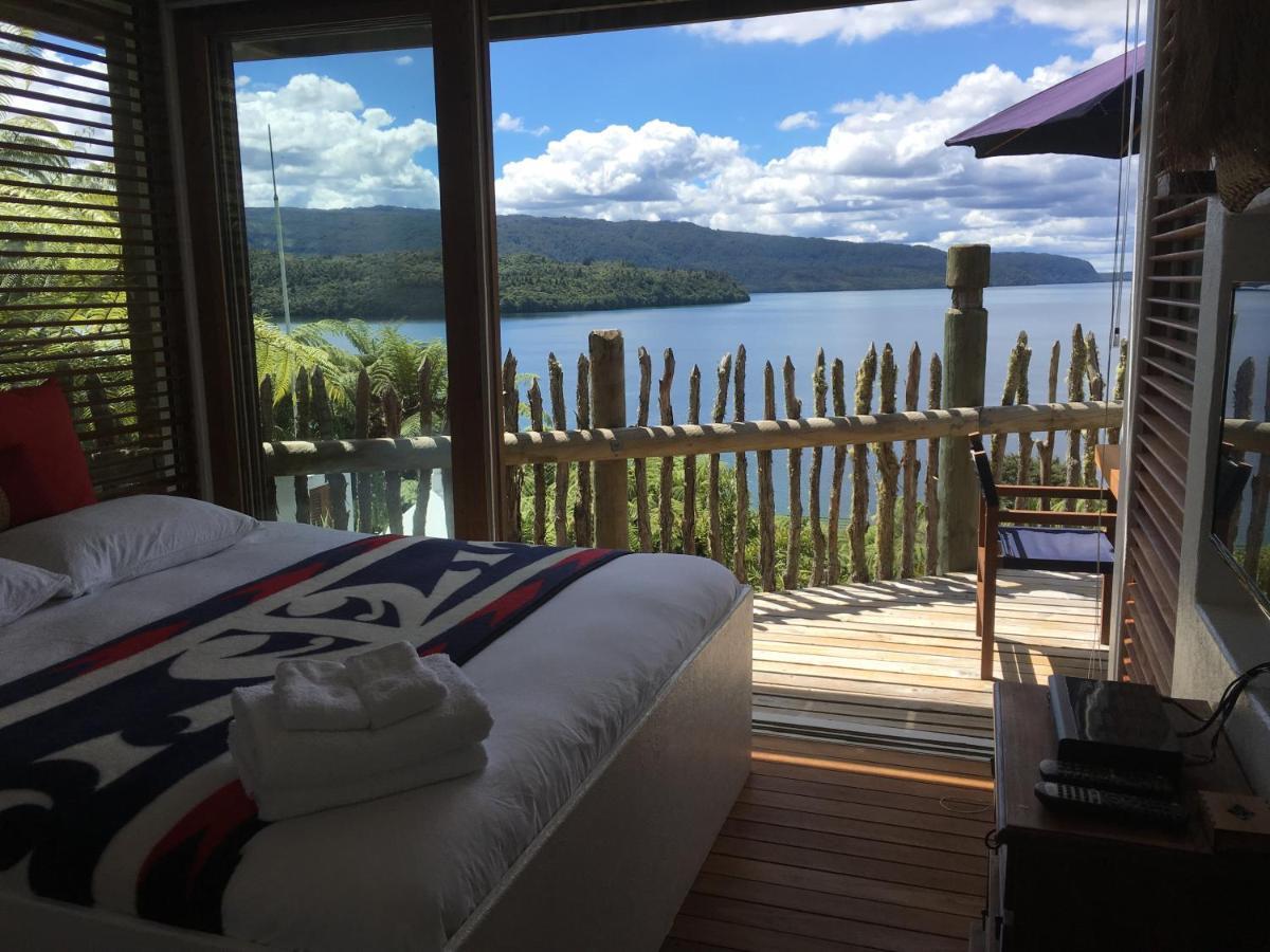 Te Whare -Lake Tarawera Tree-Top Nest Eksteriør bilde